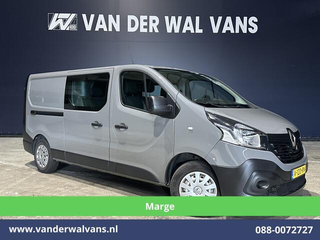 Renault TRAFIC 1.6 dCi 126pk **MARGE, GEEN BTW** L2H1 Dubbele cabine Euro6 Airco | 6-Zits | Navigatie | Cruisecontrol Parkeersensoren