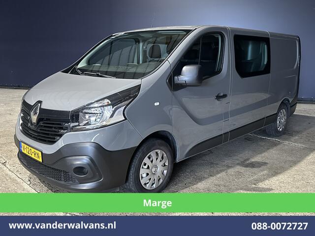 Renault TRAFIC 1.6 dCi 126pk **MARGE, GEEN BTW** L2H1 Dubbele cabine Euro6 Airco | 6-Zits | Navigatie | Cruisecontrol Parkeersensoren
