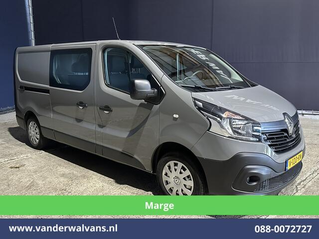 Renault TRAFIC 1.6 dCi 126pk **MARGE, GEEN BTW** L2H1 Dubbele cabine Euro6 Airco | 6-Zits | Navigatie | Cruisecontrol Parkeersensoren