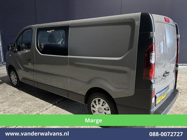 Renault TRAFIC 1.6 dCi 126pk **MARGE, GEEN BTW** L2H1 Dubbele cabine Euro6 Airco | 6-Zits | Navigatie | Cruisecontrol Parkeersensoren