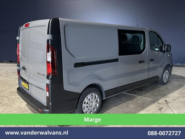 Renault TRAFIC 1.6 dCi 126pk **MARGE, GEEN BTW** L2H1 Dubbele cabine Euro6 Airco | 6-Zits | Navigatie | Cruisecontrol Parkeersensoren