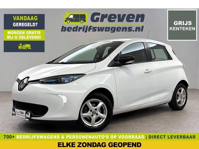 Renault ZOE Cargo Huur Accu | VAN | Grijs Kenteken | Airco | Cruise | Carplay | LED | Parkeersens.