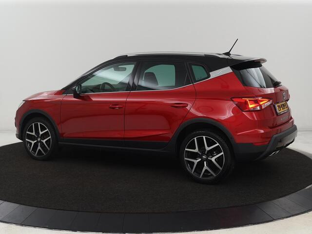 Seat Arona 1.0 TSI FR Intens | 87.800km NAP | Full LED | Virtual Cockpit | Beats Pack | Camera | Carplay | 18'' | Dodehoek detectie | Adaptive cruise | Parkeerhulp | Climate control | Navigatie | Keyless