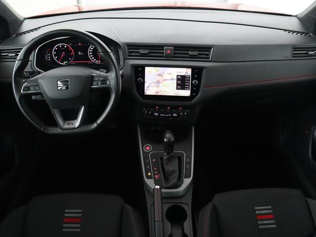 Seat Arona 1.0 TSI FR Intens | 87.800km NAP | Full LED | Virtual Cockpit | Beats Pack | Camera | Carplay | 18'' | Dodehoek detectie | Adaptive cruise | Parkeerhulp | Climate control | Navigatie | Keyless