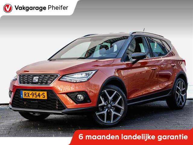 Seat Arona 1.0 TSI 116pk Xcellence Launch Edition Trekhaak/ Navigatie apps/ Carplay/ Inparkeerhulp/ Pdc/ Stoelverwarming/ Half leer