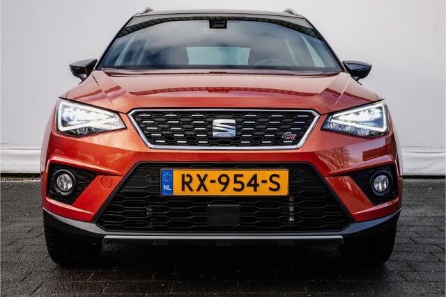 Seat Arona 1.0 TSI 116pk Xcellence Launch Edition Trekhaak/ Navigatie apps/ Carplay/ Inparkeerhulp/ Pdc/ Stoelverwarming/ Half leer