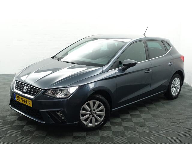 Seat IBIZA 1.0 TSI Excellence Alcantara Interieur, CarPlay, Sfeerverlichting, Front Assist, Keyless, Stoelverwarming