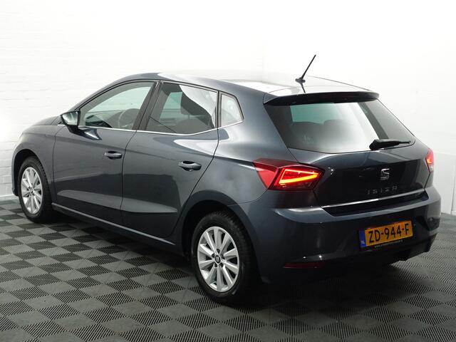 Seat IBIZA 1.0 TSI Excellence Alcantara Interieur, CarPlay, Sfeerverlichting, Front Assist, Keyless, Stoelverwarming