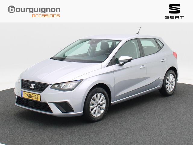 Seat IBIZA 1.0 TSi Style | LED | Carplay | Sensoren | Adaptive Cruise | Climate Control | Leder stuur | 15 Inch | 55.258 Km!!
