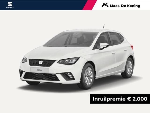 Seat IBIZA Style Plus 1.0 95 pk TSI Hatchback 5 deurs | Parkeersensoren achter | Apple carplay/ Android auto | 2000,- inruilvoordeel!!