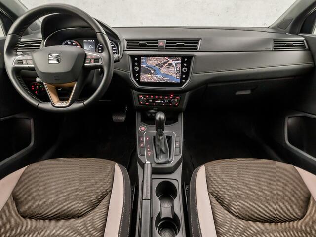 Seat IBIZA 1.0 TSI Xcellence Sport Automaat (APPLE CARPLAY, GROOT NAVI, CLIMATE, KEYLESS, CAMERA, STOELVERWARMING, SPORTSTOELEN, LED KOPLAMPEN, ADAPTIVE CRUISE, GETINT GLAS, ZWART HEMEL, NIEUWE APK, NIEUWSTAAT)