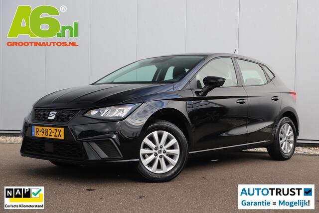 Seat IBIZA 1.0 EcoTSI Style 95PK NAP Full LED Carplay Android Draadloos 15 inch LMV Rijstrooksensor Parkeersensor Climate Cruise Control