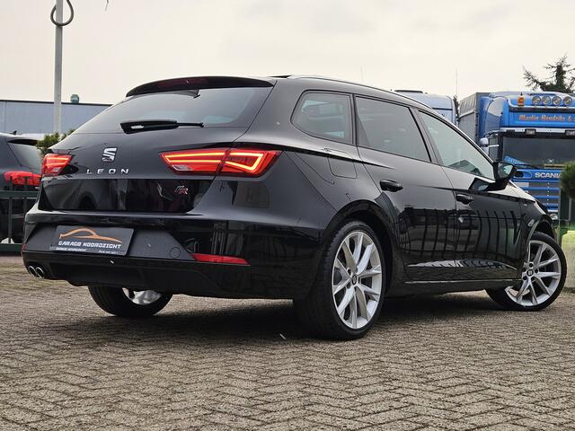 Seat LEON ST 1.4 TSI FR PANORAMADAK|NAVIGATIE|LEDER/ALCANTARA|CRUISE CONTROL|LED KOPLAMPEN|ECC/AIRCO|18 INCH maandag tot vrijdag geopend van 09.00 uur tot 20.00 uur geopend en zaterdag van 09.00 tot 18.00 uur geopend