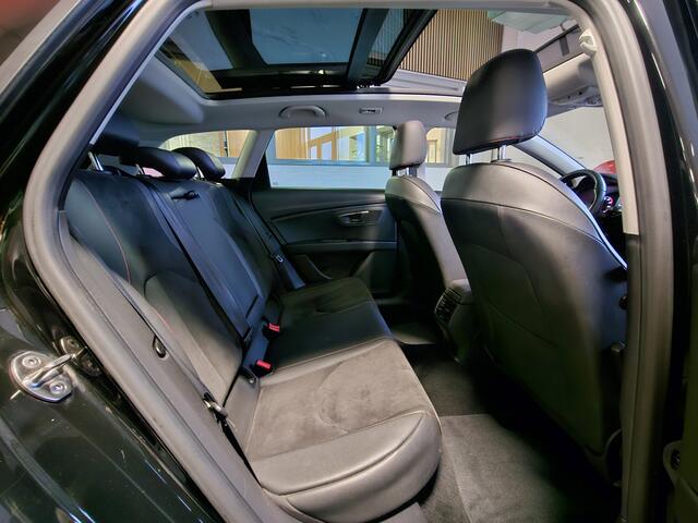 Seat LEON ST 1.4 TSI FR PANORAMADAK|NAVIGATIE|LEDER/ALCANTARA|CRUISE CONTROL|LED KOPLAMPEN|ECC/AIRCO|18 INCH maandag tot vrijdag geopend van 09.00 uur tot 20.00 uur geopend en zaterdag van 09.00 tot 18.00 uur geopend