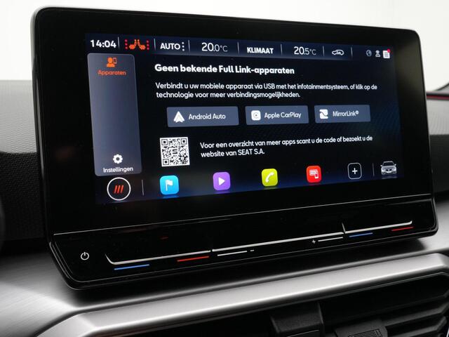 Seat LEON Sportstourer 1.4 TSI eHybrid 204 pk DSG FR Business Intense | Trekhaak | Full LED | Sportstoelen | Stoelverwarming | Achteruitrijcamera | 18 inch 'Performance'