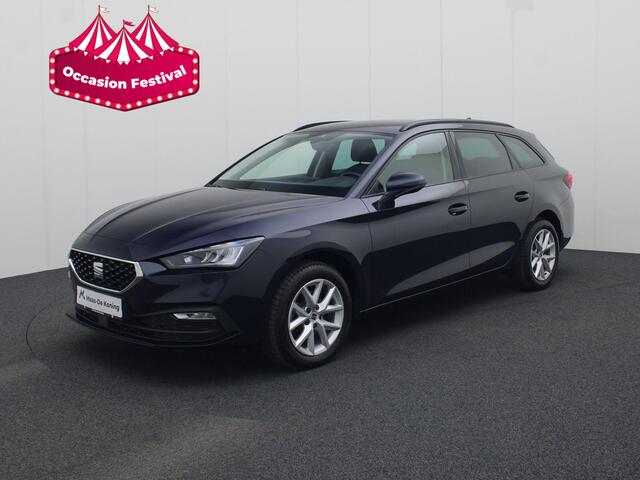 Seat LEON Sportstourer 1.0eTSI/110PK Style DSG · Navigatie · Stoel-& stuurverwarming · Parkeersensoren