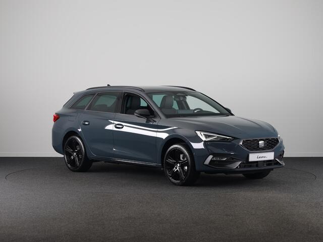 Seat LEON Sportstourer FR Business PHEV 1.5 TSI 204 pk 6 versn. DSG | Black Pack | Trekhaak | Safe & Driving Pack | | 18 inch