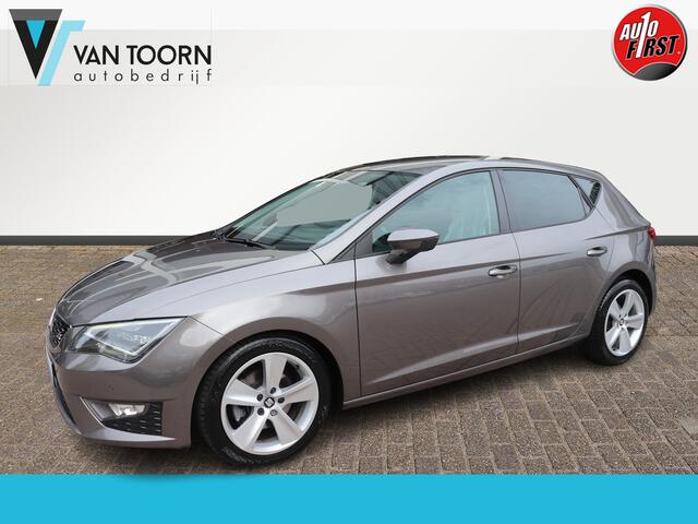 Seat LEON 1.4 EcoTSI FR Connect Dealer onderhouden, Navigatie, Full-led.