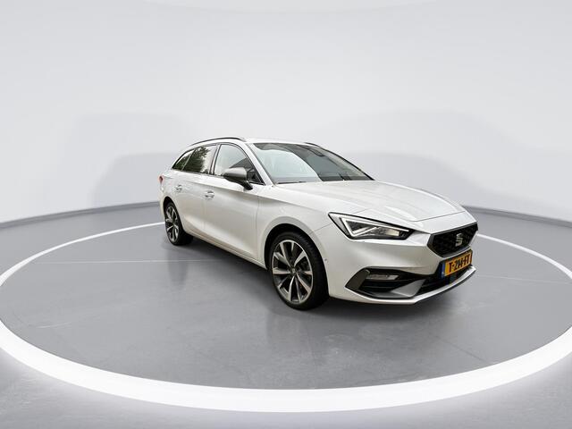 Seat LEON Sportstourer 1.4 TSI 204pk DSG eHybrid PHEV FR Business Intense · Camera · Inklap. Trekhaak · Keyless · Stuur- & Stoelverwarming · Elek. Bestuurddersstoel + Geheugen · ACC · Apple/Android Car Play ·