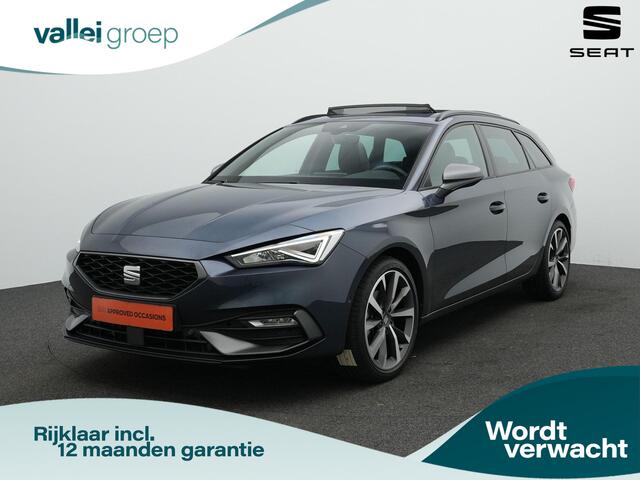 Seat LEON Sportstourer 1.0 eTSI 110 pk DSG FR Business Intense | Panoramadak | Achteruitrijcamera | Navigatie | Adaptive Cruise