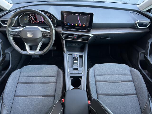 Seat LEON 1.5 eTSI XCELLENCE FR VIRTUAL COCKPIT FULL LED ADAP CRUISE SPORT STOELEN APPLE CARPLAY NAVI ECC