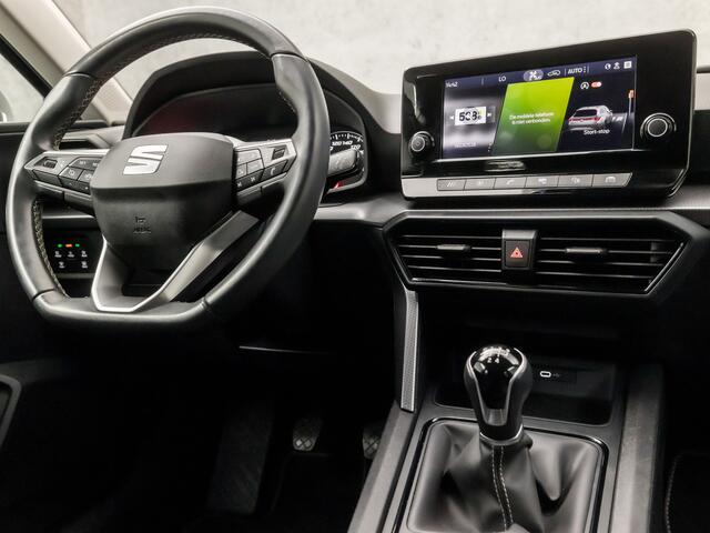Seat LEON Sportstourer 1.0 TSI Sport (APPLE CARPLAY, CLIMATE, LM VELGEN, CRUISE, SPORTSTOELEN, GETINT GLAS, NIEUWE APK, NIEUWSTAAT)