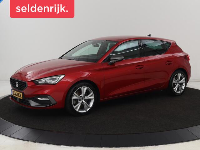Seat LEON 1.5 eTSI FR Launch Edition | Stoelverwarming | Carplay | Adaptive cruise | Dynamic Chassis Control | Keyless | Sfeerverlichting | Stuurverwarming | Navigatie | Parkeerhulp