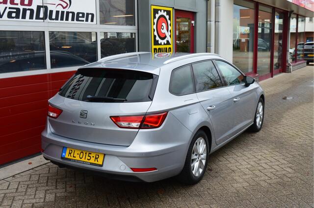 Seat LEON ST 1.0 EcoTSI Style Business Intense O.a: PDC, Keyless, Cruise, Clima, Navi, Carplay, Etc. All-in prijs!