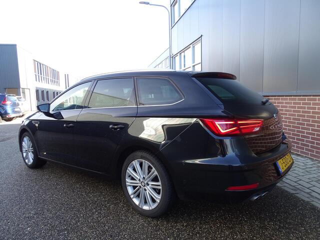 Seat LEON ST 1.4 EcoTSI FR Business Intense AUTOMAAT | NAVIAGTIE | FULL LED KOPLAMPEN | ACHTERUIT RIJ CAMERA | PARKEER SENSOREN | KEYLESS GO/ENTRY | APPLE CARPLAY / ANDROID | CRUISE CONTROL | AIRCO\ECC | LED|