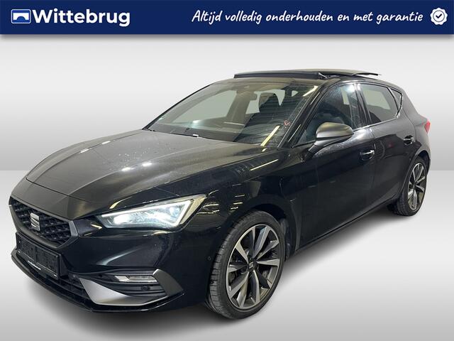 Seat LEON 1.4 TSI eHybrid PHEV FR Business Intense / AUTOMAAT/ PANO/ ELEKTR. STOEL/ ADAPT. CRUISE/ PARK. SENSOREN + CAMERA/ FULL LINK/ NAVI/ DIGITAL DASH/ 18" LMV