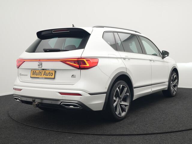 Seat Tarraco 1.4 TSI e-Hybrid FR Plug in Hybrid 245pk PHEV | Trekhaak af Fabriek | Adaptive Cruise | 360 Camera | Half Lederen Sportstoelen Memory | Carplay | Keyless |