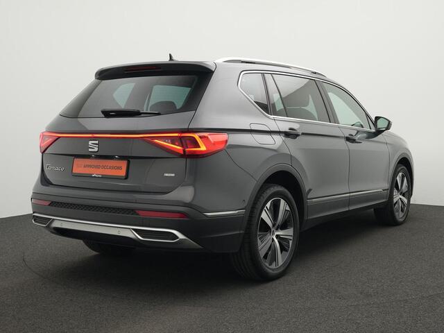 Seat Tarraco 1.4 TSI e-Hybrid 245 pk PHEV Xcellence | Panoramadak | Trekhaak | Rondomzicht camera | Stoel-/achterbankverwarming | Adaptive Cruise | Standkachel | Side Asist | 19 inch