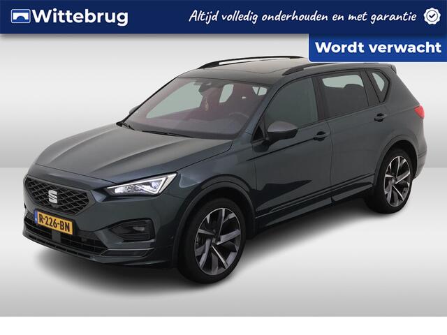 Seat Tarraco 1.5 TSI FR Business Intense / AUTOMAAT/ PANO/ TREKHAAK/ 360 CAMERA/ PARK. SENSOREN/ MEMORY SEATS/ STOEL EN STUURVERWARM./ VIRTUAL COCKPIT/ NAVI/ CLIMA/ 20" LMV
