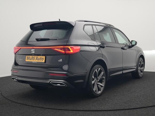 Seat Tarraco 1.4 TSI e-Hybrid FR Plug In Hybrid 245pk Dealer O.H PHEV | Panodak | Adaptive Cruise | Alcantara Sportstoelen Memory & Verwarmd | 360 Camera | Keyless | Apple Carplay | Stuur Verwarmd | Blis | Navigatie | Virtual | DAB | 20"LM |