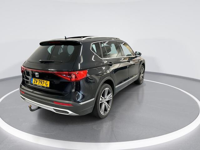 Seat Tarraco 1.5 TSI 150pk Xcellence 7p. · Apple/Android Car Play · Camera · Panoramadak · Achterbank verwarmd · 7 Persoons · Elek. Achterklep · 20'' Inch ·