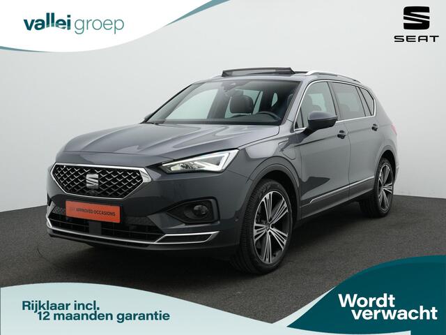 Seat Tarraco 1.4 TSI e-Hybrid 245 pk DSG PHEV Xcellence | Panoramadak | Trekhaak | Adaptief onderstel | Rondomzicht camera | Stuur-/achterbankverwarming