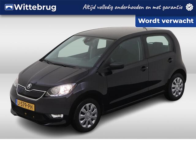Skoda E-Citigo e-iV EV Ambition 83pk / Stoelverwarming / Airco / Metallic lak / Wieldoppen /