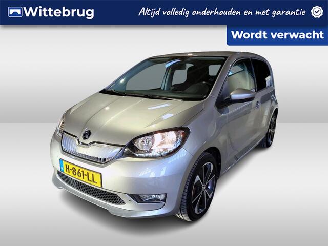 Skoda E-Citigo e-iV EV Style / PARK. SENSOREN/ CRUISE/ STOELVERWARM./ LANE ASSIST/ CLIMA/ BLUETOOTH/ GETINT GLAS/ 15" LMV