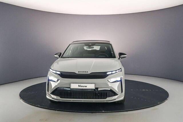 Skoda Enyaq iV Coupé 60 Sportline 204pk Automaat Adaptive cruise control, Achteruitrijcamera, Panoramadak, Navigatie, Stuurwiel verwarmd, Stoelverwarming, LED matrix koplampen, Parkeersensoren