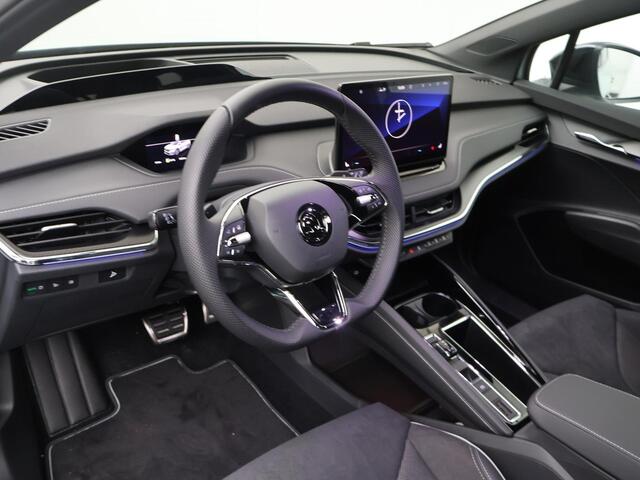 Skoda Enyaq iV 60 Sportline 180 pk Navigatie | CANTON geluidssysteem | Apple Carplay/Android Auto | Crystal Face | 20" lichtmetalen velgen |