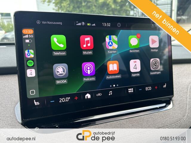 Skoda Enyaq iV 60 First Edition GARANTIE/CLIMA/CARPLAY/ADAP.CRUISE/LICHTMETAAL rijklaarprijs!