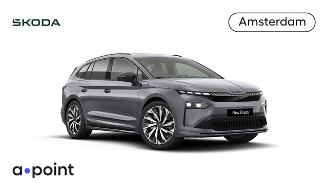 Skoda Enyaq iV 85 Sportline 286 pk | Business upgrade pakket - ADVANCED | Panoramadak | 21 inch lichtmetalen velgen