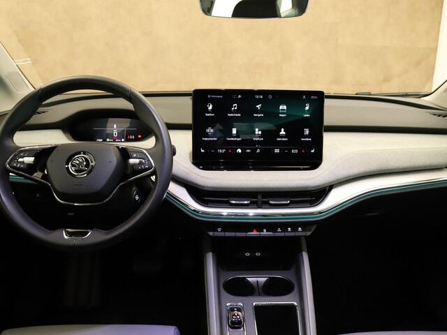 Skoda Enyaq iV 60 - ORIGINEEL NEDERLANDSE AUTO - CRUISE CONTROL - APPLE CARPLAY/ANDROID AUTO - CLIMATE CONTROL - NAVIGATIE FULL MAP - LICHTMETALEN VELGEN 21 INCH - HALFLEDEREN BEKLEDING - STOELVERWARMING VOORZIJDE
