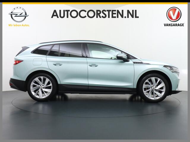 Skoda Enyaq iV 60 180PK Apple Carplay Android NaviCamera 20" Matrix-Led Pdc-a+v Ecc Lmv Parkeerpakket Stoel+Stuurverwarming Comfortpakket Sportpakket Lichtpakket Dab Keyless advanced Bluetooth Cruise ControlRijstrooksensor Connected services Privacy Glas 1e Eigenaar Nie