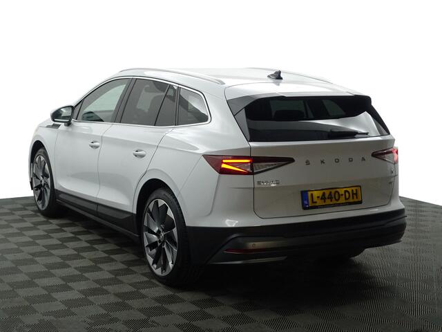 Skoda Enyaq iV 60+ Sportline- Warmtepomp, Design Leder Interieur, Sfeerverlichting, Standkachel, Xenon Led