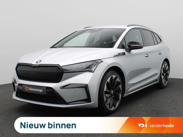 Skoda Enyaq iV 60 Sportline 180PK Aut. Navi, Stoel-Stuurverwarming, Adaptieve Cruise Controle, Side Assist, Keyless, Achteruitrijcamera, 21" LM Velgen