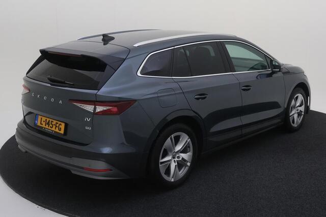 Skoda Enyaq iV 80 BEV 204PK 77KWH/WARMTEPOMP/THAAK/ACRUISE/FABRIEKSGARANTIE