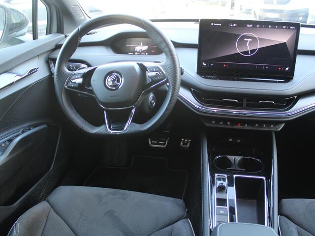 Skoda Enyaq iV 60 Sportline | TREKHAAK WEGKLAPBAAR | NAVIGATIE | ACHTERUITRIJCAMERA |