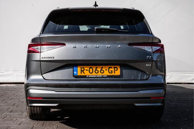 Skoda Enyaq iV 80 Stuur+stoelverwarming/ Camera/ Adapt. cruise/ Matrix LED/ Carplay/ 21" Lmv