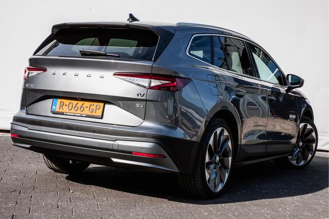 Skoda Enyaq iV 80 Stuur+stoelverwarming/ Camera/ Adapt. cruise/ Matrix LED/ Carplay/ 21" Lmv